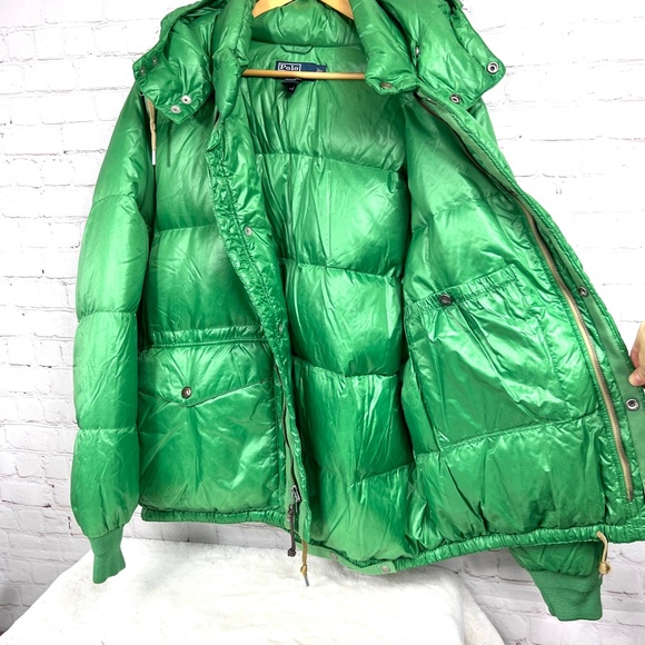 🚫SOLD! VINTAGE |•POLO BY RALPH LAUREN•| AMAZING Big Down Puffer Jacket - Picture 3 of 16